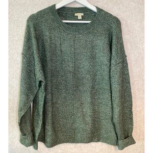 Legendary Outfitters XL Green Crew Neck Sweater Corded Front